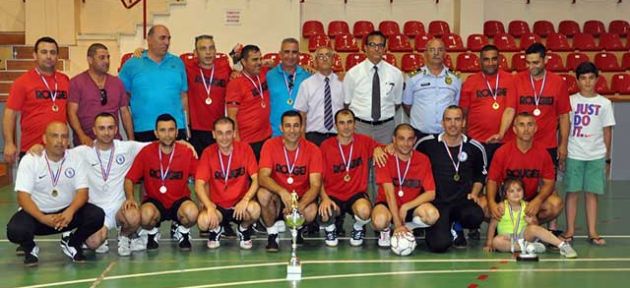 10. Polis Salon Futbol Turnuvası tamamlandı