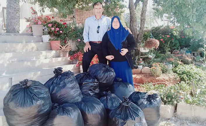 Karpazdaki duyarlı vatandaşlar, kanser hastaları yararına düzenlenen kıyafet kampanyasına nbsp;büyük destek veriyornbsp;