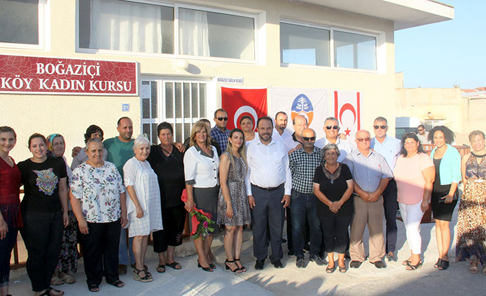 Boğaziçi köyü kadınlarının bir yıl boyunca yaptıkları el emeği göz nuru eserler görücüye çıktı