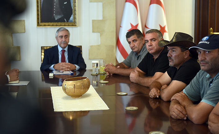 Akıncı, arabulucu görevi üstlendi