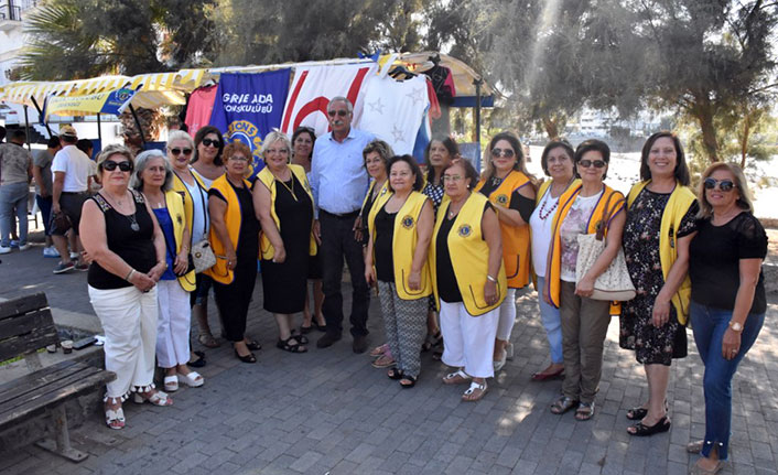 Lösemili çocuklar yararına Girne’de kermes düzenlendi