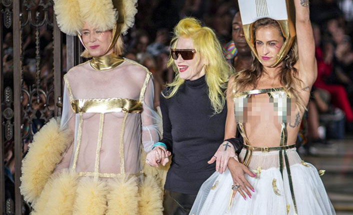 Pam Hogg, 2019 İlkbahar Yaz koleksiyonu ile Londra Moda Haftası'nda adından söz ettirmeyi başardı