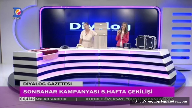 Diyalog Gazetesinin düzenlediği Sonbahar Kampanyasının 5’inci hafta çekilişi yapıldı