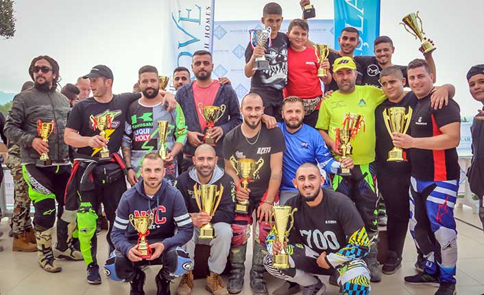 Baştaşlar Enduro yarışı nefes kesti