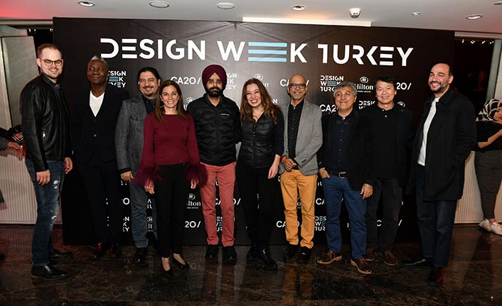 Hilton Istanbul Maslak'ta Design Week Turkey 2018 partisi