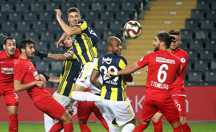 Fener kupada da kayıp 1-0