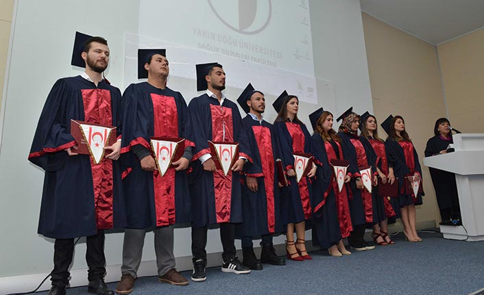 YDÜ Sağlık Bilimleri Fakültesi Güz Dönemi mezuniyet töreni gerçekleştirildi
