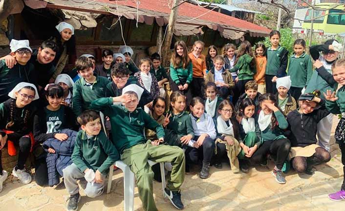 Doğu Akdeniz Doğa İlkokulu Öğrencileri Kumyalı köyüne gezi düzenledi