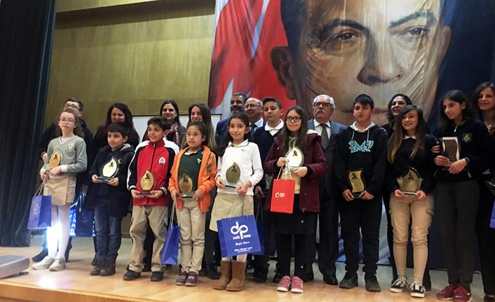 Doğu Akdeniz Doğa İlkokulu öğrencileri resim yarışmasında başarılı oldu
