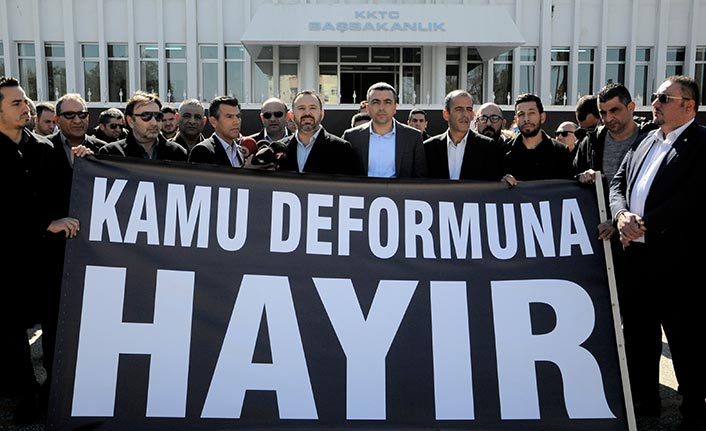 “Kamu reformuna hayır”