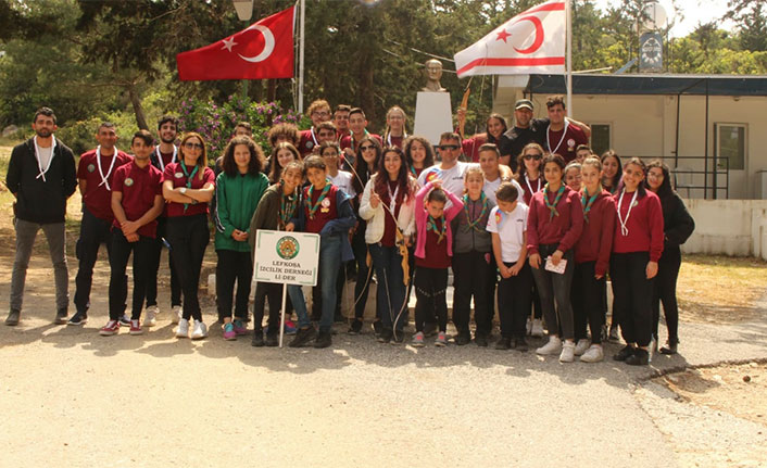 19 Mayıs 100’üncü Yıl Gençlik Kampı Kantara’da 50 izcinin katılımıyla gerçekleşti