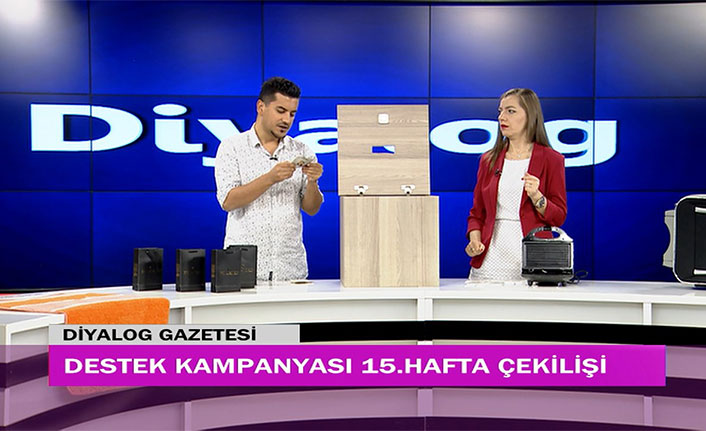 Diyalog Gazetesinin düzenlediği zengin hediye içerikli ‘Destek Kampanyasında’ 15’inci hafta geride kaldı