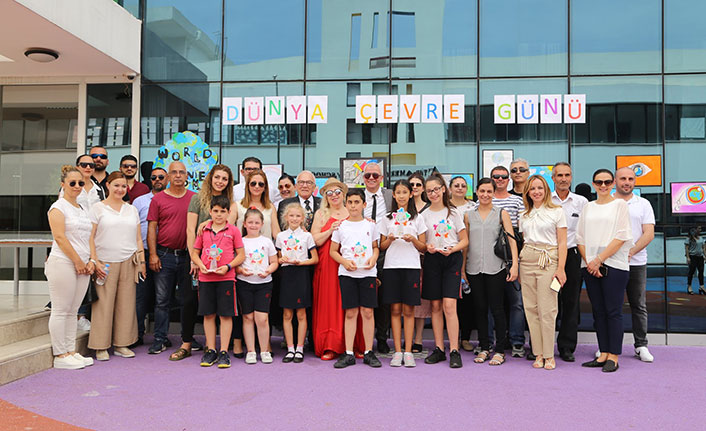 The International Prep School ve Turizm Bakanlığı tarafından çevre konulu resim yarışması yapıldı