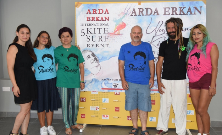 Arda Erkan için her yıl düzenlenen Kite Surf Etkinliği’nin 5’incisi gerçekleştiriliyor