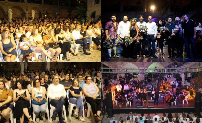 Lefkoşa Belediye Orkestrası’nın verdiği “80’ler Konserine” yoğun ilgi oldu