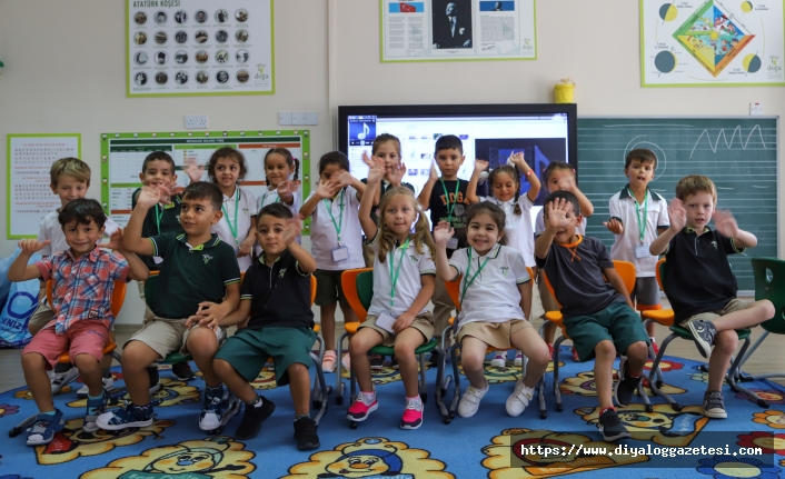 Doğu Akdeniz Doğa İlkokulu ve anaokulunda yeni dönemin ilk zili çaldı