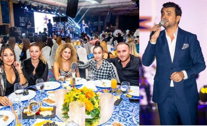 Gökhan Tepe,  Merit Crystal Cove Hotel’in misafirlerine muhteşem bir konser verdi