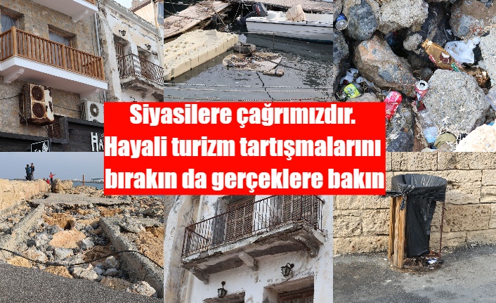 Antik Girne Limanı can çekişiyor