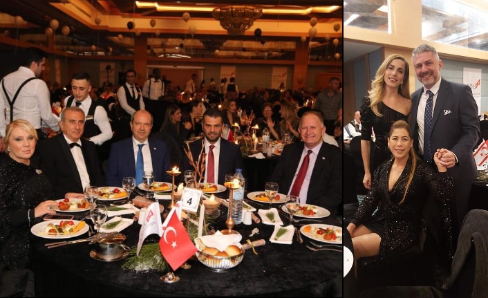 Akol’un Yeni Yıl partisine Başbakan Ersin Tatar da katıldı