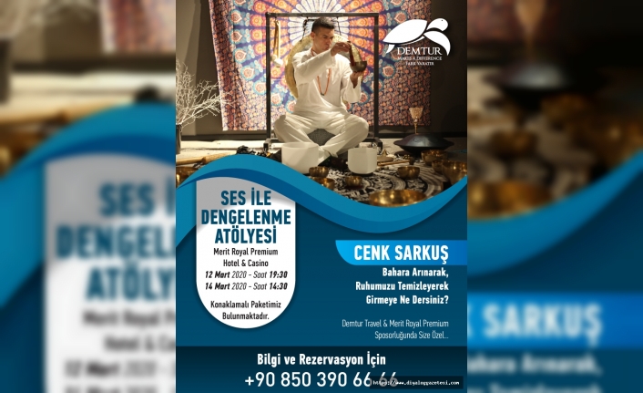 Cenk Sarkuş, Merit sponsorluğunda Kuzey  Kıbrısa geliyor