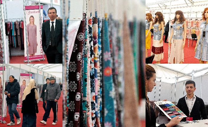 Kırgızistan'ın başkenti Bişkek'te, 3. Türk Moda ve Tekstil Fuarı açıldı