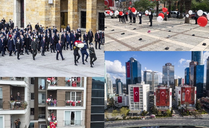 Coronavirüs salgını, 23 Nisan coşkusunun yaşanmasına engel olmadı