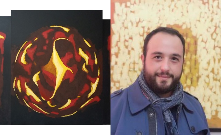 Akademisyen-Sanatçı Hasan Zeybek, Covid -19 salgını ile ilgili mücadeleyi çizdi