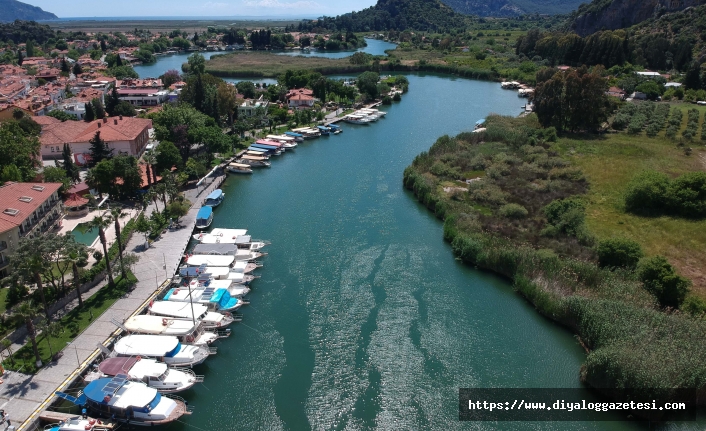 Dalyan Kanalı'nın "gerdanlıkları" misafirlerini bekliyor