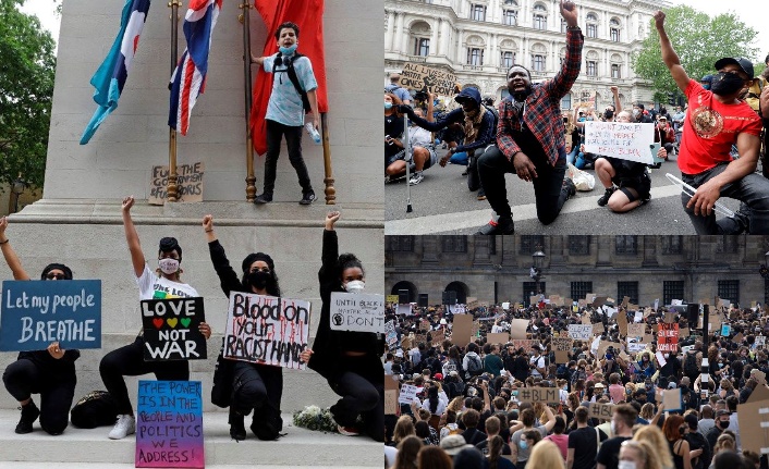 ABD'de, İngiltere ve Hollanda'da protesto edildi
