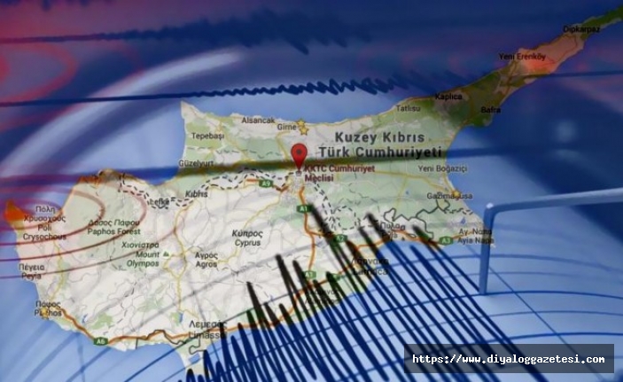 Kıbrıs'ta deprem