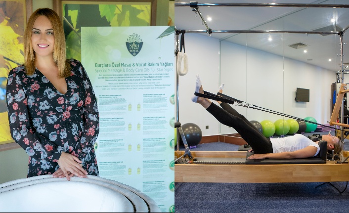 Merit Royal misafirlerine reformer pilates hizmeti sunuyor