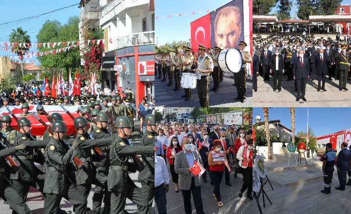 Cumhuriyet Bayramı’nın 97’nci yıl dönümü kapsamında yürüyüş düzenlendi