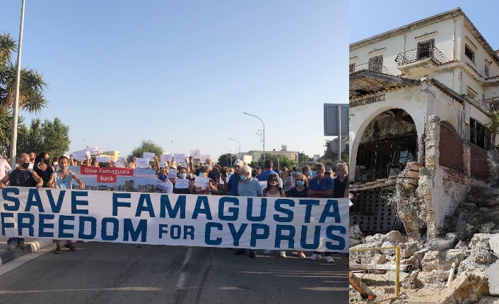 Maraş’ın kısmı açılışına protesto