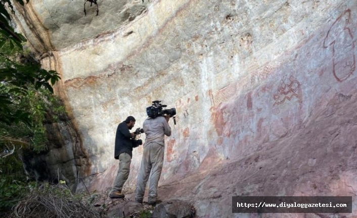 12 bin 500 yıl önce çizildiği tahmin edilen duvar çizimleri keşfedildi