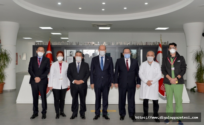 Cumhurbaşkanı Tatar, Sağlık ve Toplum Bilimleri Üniversitesi’nin Güzelyurt’un geleceği için önemli olduğunu söyledi