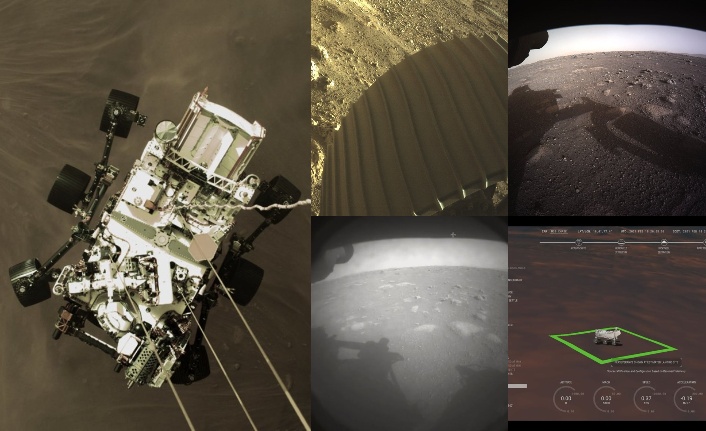 Mars'tan yeni fotoğraflar