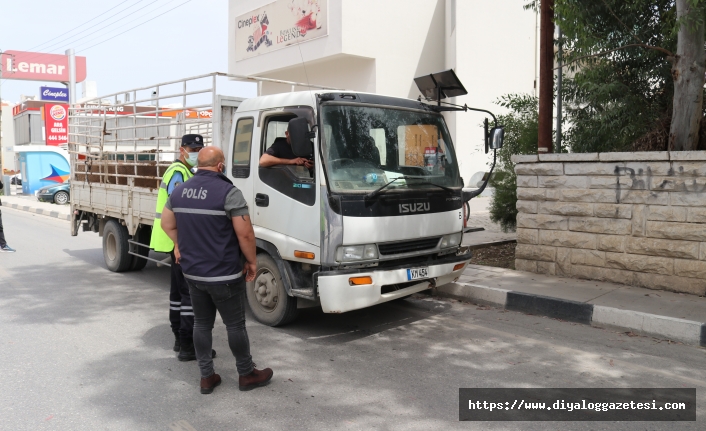 616 araç sürücüsü trafik suçu işledi