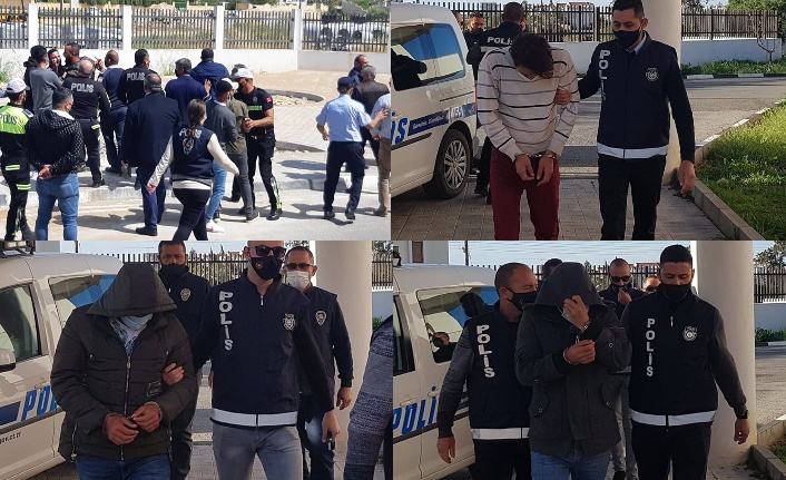 Polis olayı yatıştırdı