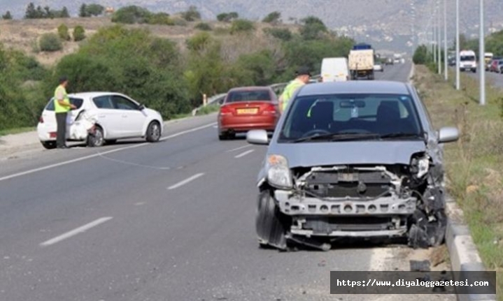 58 trafik kazası, 18 kişi yaralı