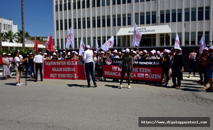 İki aydır maaş yok