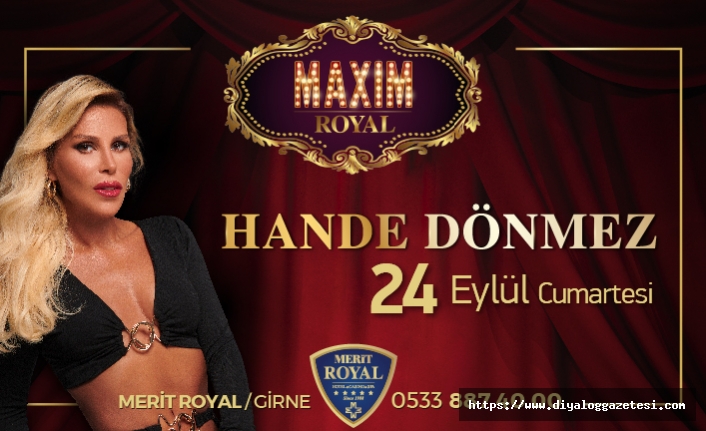 Hande Dönmez’le renkli bir gece