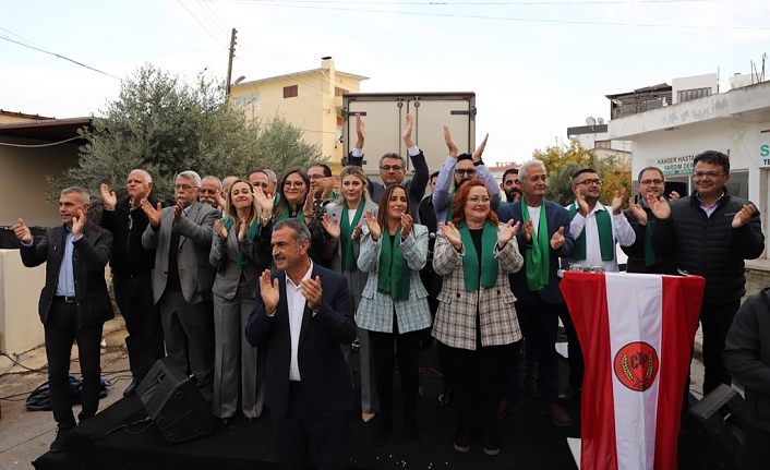 Miting coşkulu geçti