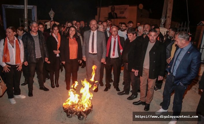 Zafer ateşi yakıldı