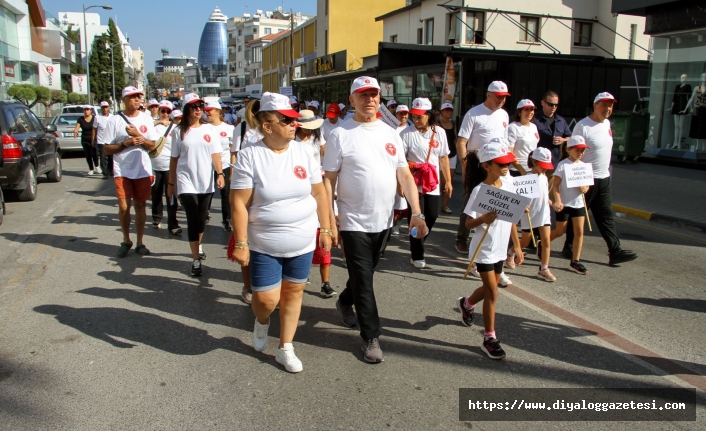 Adımlar sağlık için atıldı