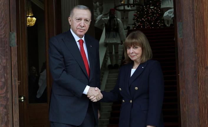 Erdoğan - Sakelaropulu görüşmesinde karşılıklı “yeni dönem” mesajları