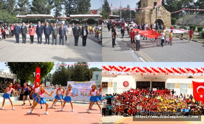 Yürüyüş yapıldı şölen düzenlendi