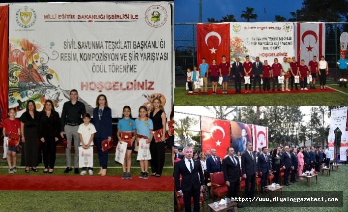 Ödül töreni yapıldı