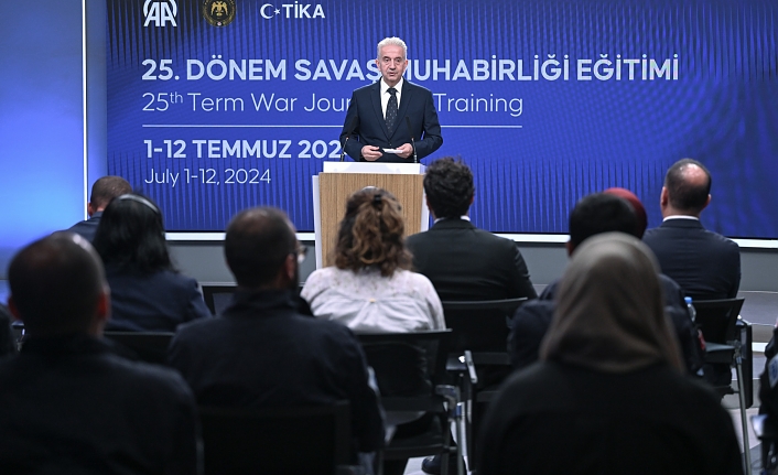 “25. Dönem Savaş Muhabirliği Eğitimi” TİKA’nın katkılarıyla yapılıyor
