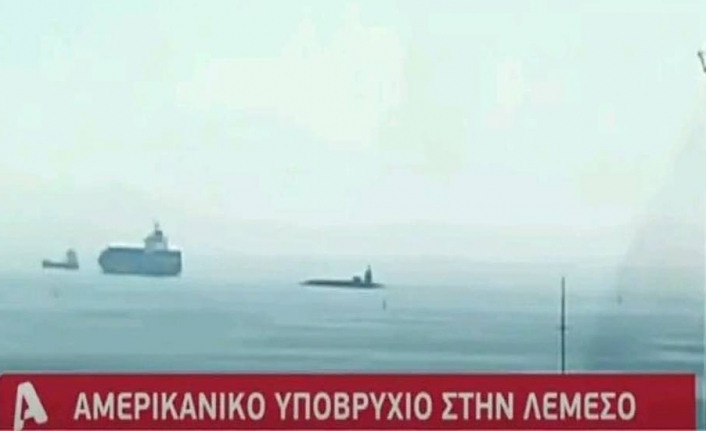 ABD Nükleer Denizaltısı Limasol limanında!..