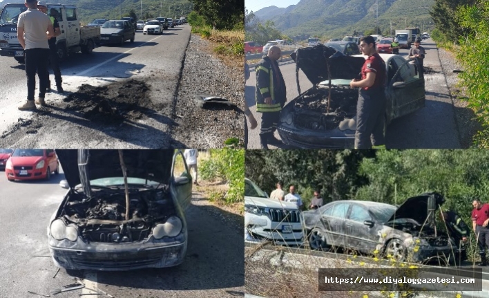 Trafik kilitlendi